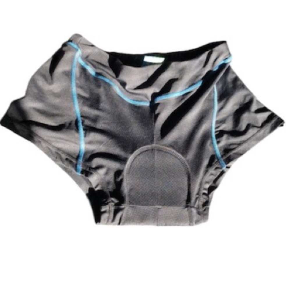 Women’s Size 2XL twotwowin cycling wear collection padded shorts black and blue